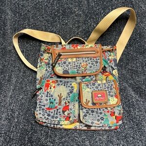 Lilly Bloom green living back pak